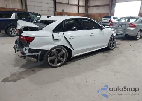 2021 Audi A4 Premium Plus 45 Tfsi S Line Quattro S Tronic z USA, uszkodzony, nr VIN WAUEAAF41MA074690